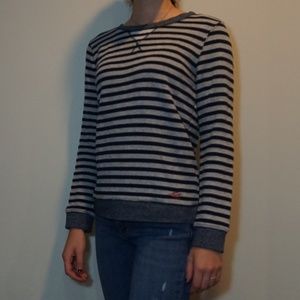 Levi Strauss Crew Neck Striped Sweater